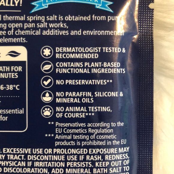 Kneipp Mineral Bath Salt Dream Away Valerian Hops 2.1 Oz New in Package - Picture 7 of 10